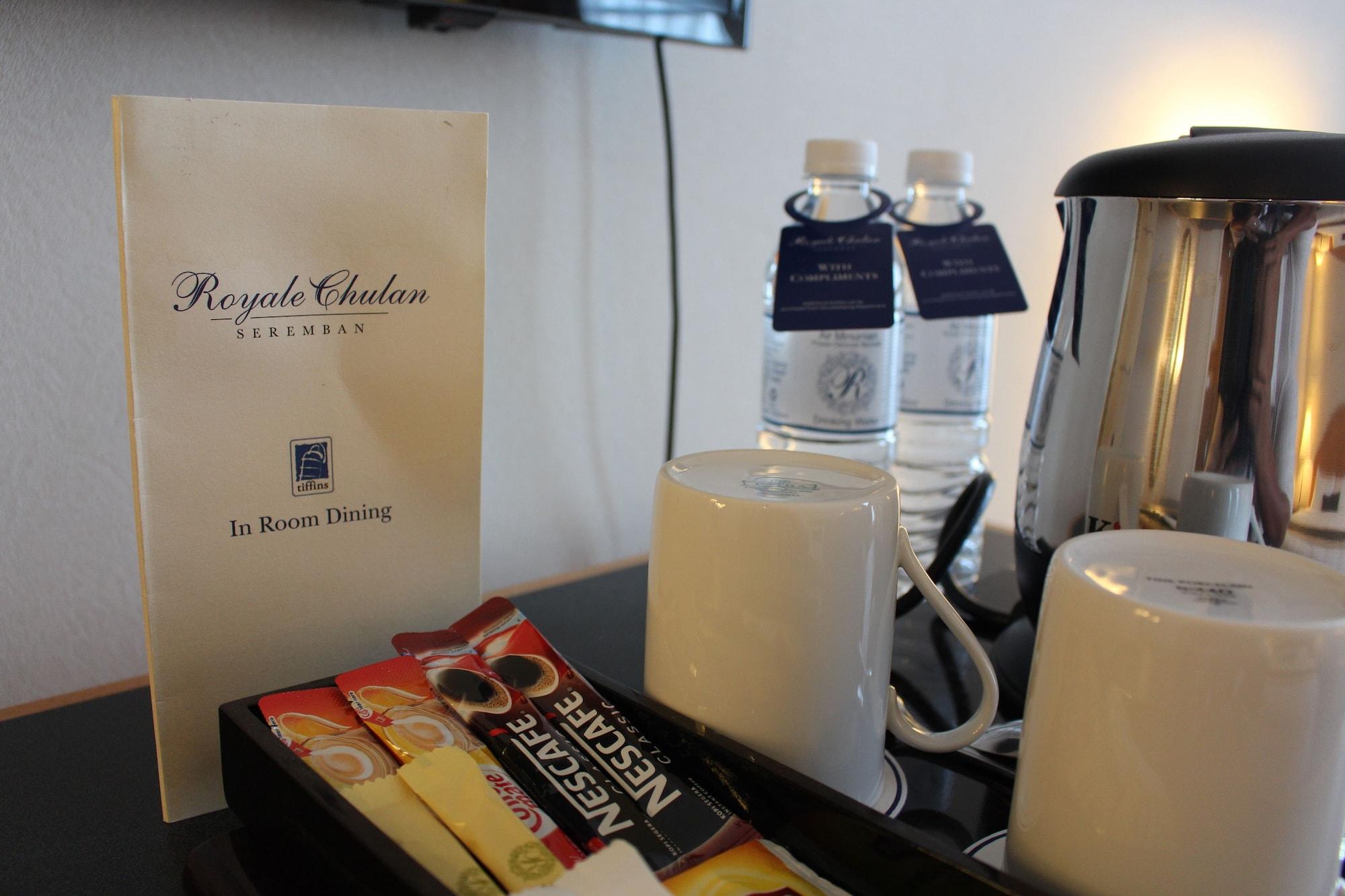 Royale Chulan Seremban Exteriör bild A Nespresso machine in a hotel room